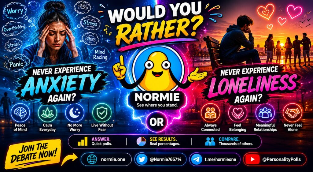 Anxiety or Loneliness - Normie Psychology